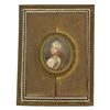 Image 1 : 19th c. Folding Shutter Miniature Portrait Frame