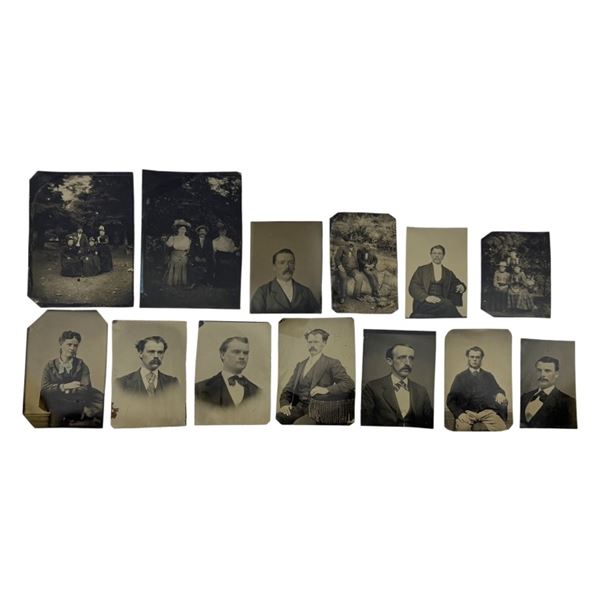 Collection of 19th C. Tintype Photographs