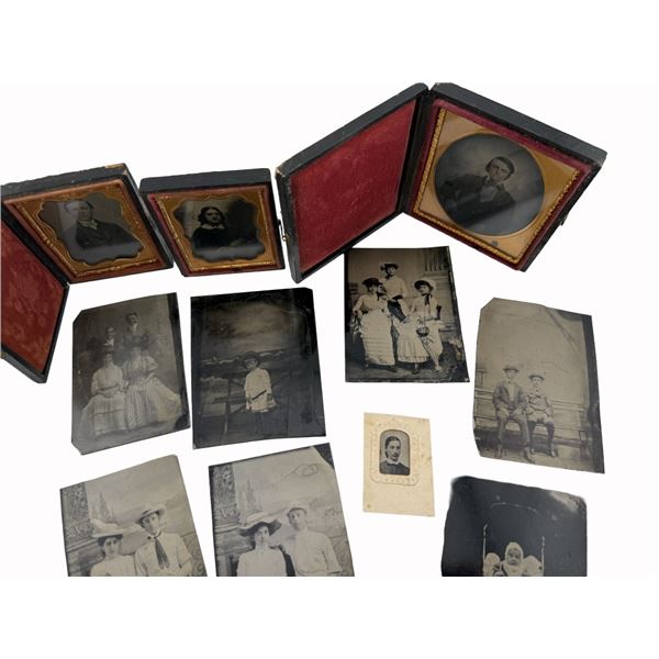 Civil War Era Gem Tintype / Ferrotype Photographs