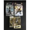 Image 1 : LOT OF 3 NHL ACTION FIGURES IN ORIGINAL PACKAGING