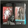 Image 1 : LOT OF 2 STAR WARS BLACK SERIES ACTION FIGURES IN ORIGINAL PACKAGING