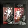 Image 1 : LOT OF 2 STAR WARS BLACK SERIES ACTION FIGURES IN ORIGINAL PACKAGING