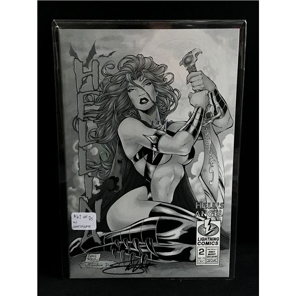 HELLINA #2 67 OF 75 LIMITED ISSUE WITH COA - LIGHTNING COMICS