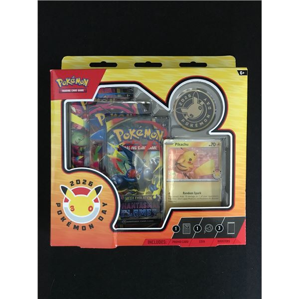 2026 POKEMON TCG POKEMON DAY SEALED COLLECTION TRADING CARD BOX