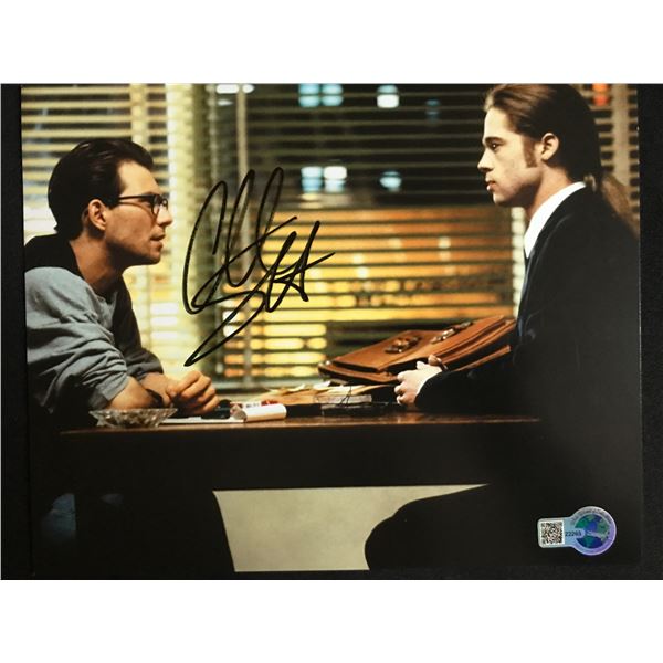 CHRISTIAN SLATER SIGNED INTERVIEW WITH A VAMPIRE 8X10 - WWOC COA