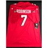 Image 1 : BIJAN ROBISON SIGNED ATLANTA FALCONS CUSTOM JERSEY - ELITE COA