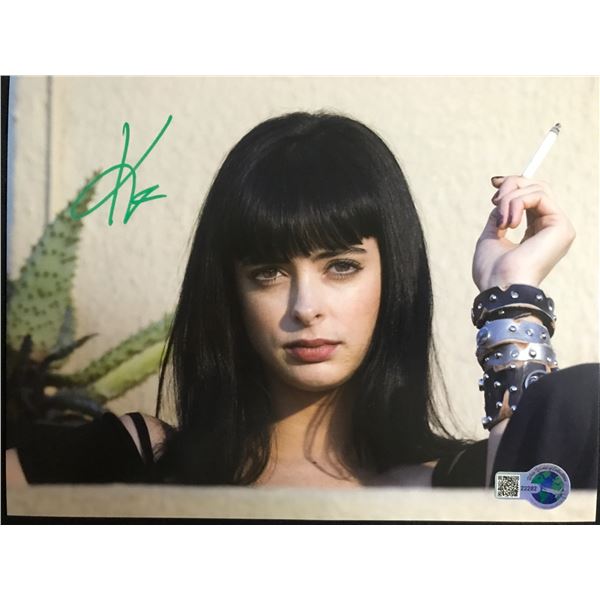 KRYSTEN RITTER SIGNED 8X10 - WWOC COA