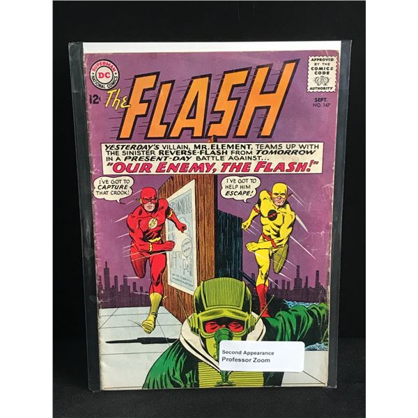 THE FLASH #147 2ND APP PROFESSOR ZOOM - DC COMICS