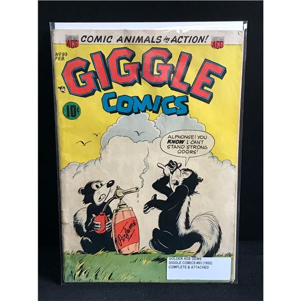 GIGGLE COMICS #93 (1952) - ACG