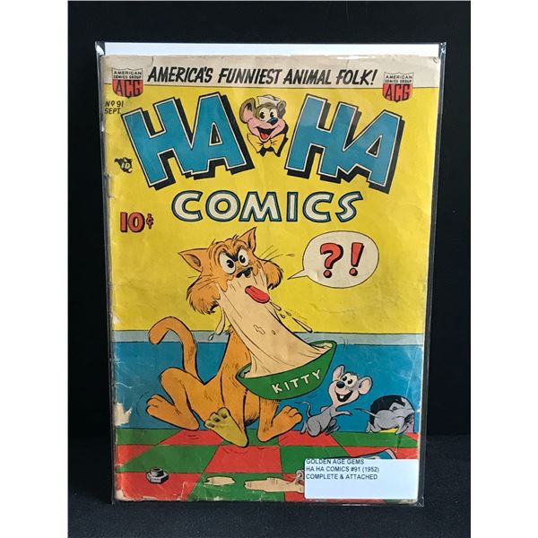 HA HA COMICS #91 (1952) - ACG