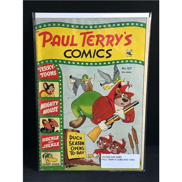 PAUL TERRY'S COMICS #107 (1953) - ANC