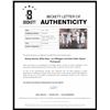Image 3 : NEW YORK BASEBALL LEGENDS FRAMED & QUAD SIGNED 8X10 - MANTLE, MAYS, DIMAGGIO & SNYDER - BECKETT COA