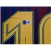 Image 3 : LIONEL MESSI SIGNED AND FRAMED FC BARCELONA SOCCER JERSEY - BECKETT COA