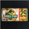 Image 1 : TRIPLE SIGNED JURASSIC PARK TIN SIGN: KNIGHT, RICHARDS, MAZZELLO - WWOC COCA