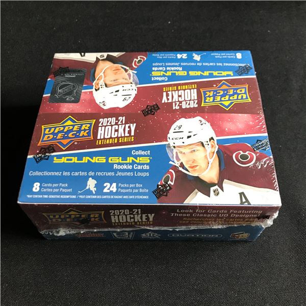 2020-21 UPPER DECK EXTENDED SERIES HOCKEY SEALED TRADING CARD BOX