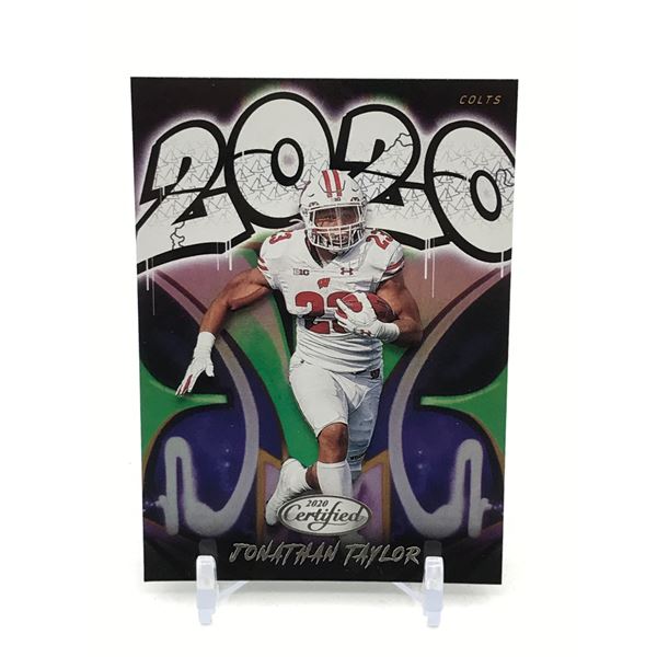 2020 PANINI CERTIFIED FOOTBALL JONATHAN TAYLOR 2020 TRADING CARD