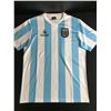 Image 3 : MARADONNA SIGNED ARGENTINA CUSTOM SOCCER JERSEY - BECKETT COA