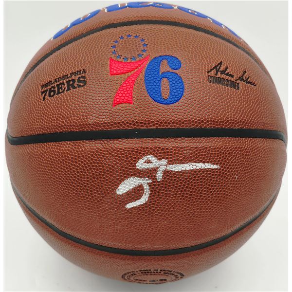 ALLEN IVERSON SIGNED NBA BASKETBALL - BECKETT COA
