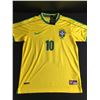 Image 3 : RIVALDO SIGNED BRASIL CUSTOM SOCCER JERSEY - BECKETT COA