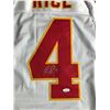 Image 2 : RASHEE RICE SIGNED FOOTBALL JERSEY - JSA COA