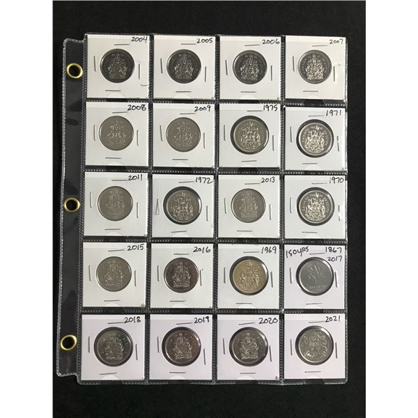 LOT OF 20 COLLECTIBLE COINS