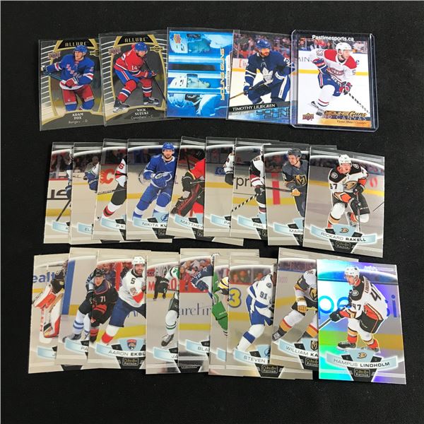 LARGE LOT OF LOOSE HOCKEY TRADING CARDS - INCLUDING YOUNG GUNS