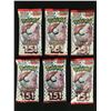 Image 1 : LOT OF 6 POKEMON TCG SCARLET & VIOLET 151 JAPANESE TRADING CARD PACKS