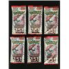 Image 1 : LOT OF 6 POKEMON TCG SCARLET & VIOLET 151 JAPANESE TRADING CARD PACKS