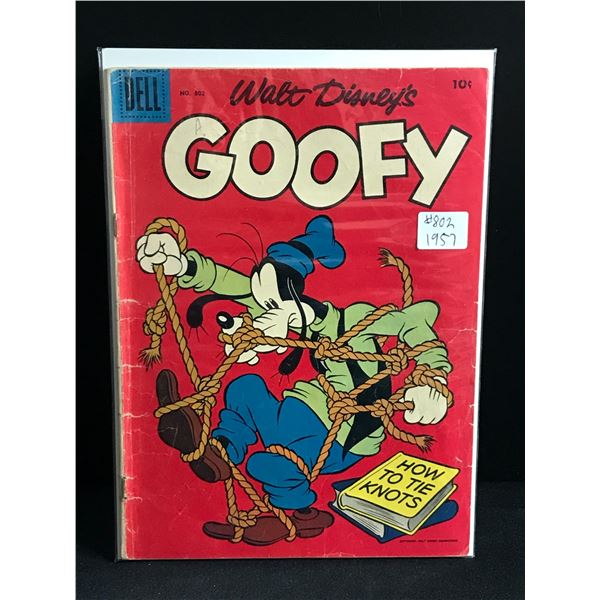 WALT DISNEY'S GOOFY #802 (1957) - DELL COMICS
