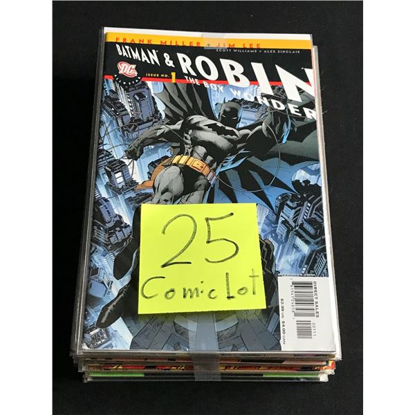 LOT OF 25 COMICS