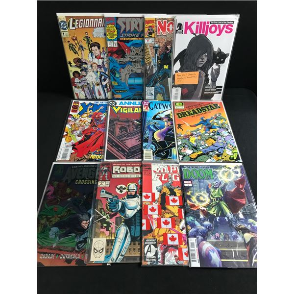 LOT OF 12 MIXED TITLE COMICS - ALL #1'S