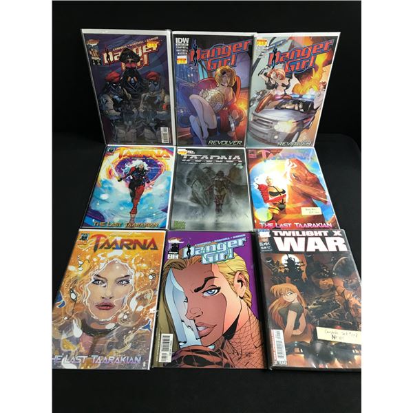 LOT OF 9 MATURE COMICS - VARIOUS PUBLISHERS