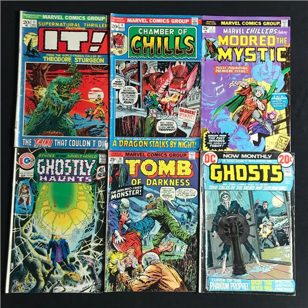 LOT OF 6 SCARY COMICS - VARIOUS PUBLISHERS