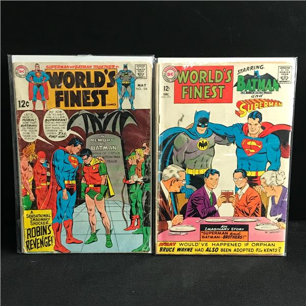 LOT OF 2 WORLD'S FINEST COMICS - DC COMICS