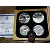 Image 2 : 1975 Canada 4 Coin Olympic Proof Coin Set