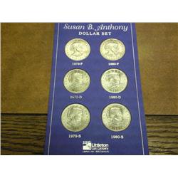 1979-P/D/S And 1980-P/D/S SBA $ Set (UNC)