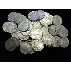 Roll Of 40-1930's Buffalo Nickels