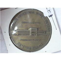 Dupont Token 1977 Worlds Industrial Safety Record