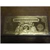Image 1 : Gold Foil 1899 US $2 Silver Cerficate (Copy)