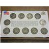 Image 1 : United States War Time Silver Nickel Set