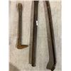 Image 5 : Lot Of 4 Assorted Pry Bars
