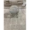 Image 1 : 3D Laser Engraved Glass Crystal Sphere Paperweight With A Decorative Metal Stand