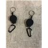 Image 2 : Lot Of 3 Packs Of 5 Retractable Keychains