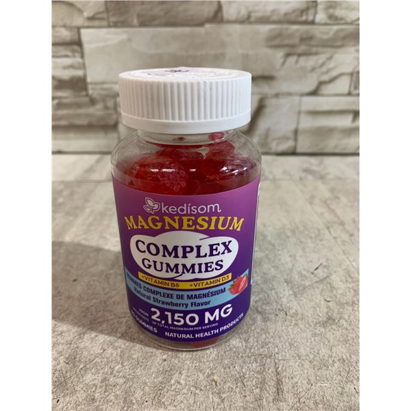 Kedisom Magnesium Complex Gummies - Natural Strawberry Flavour