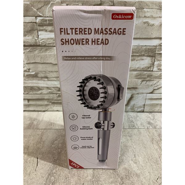 Oskicow Filtered Massage Shower Head