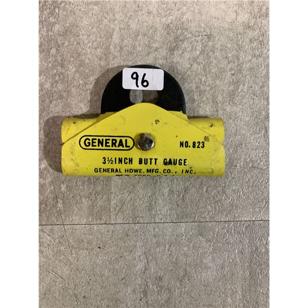 3 1/2in Butt Gauge