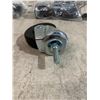 Image 5 : Lot Of 12 Threaded Stem Swivel Caster Wheels