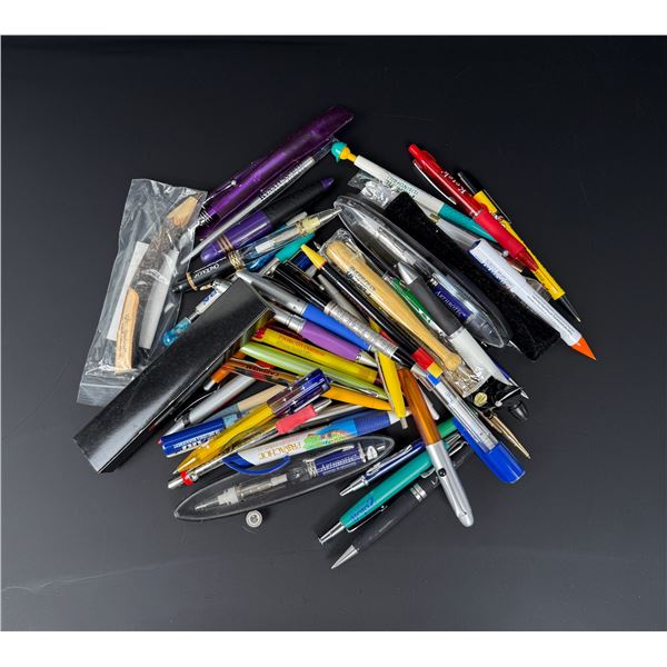 Lot of Pharmaceutical Pharmacy Advertising Pens