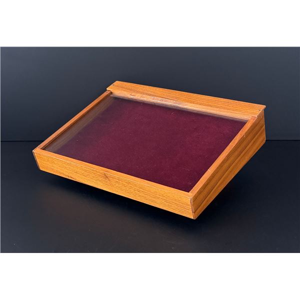Walnut General Store Display Case
