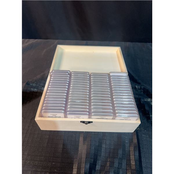 66 Canadian $1 Dollars 1968-2023 in Holders, Includes Nickel and Loon Dollars